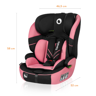 Lionelo Emma Plus Coral Pink — Wózek spacerowy